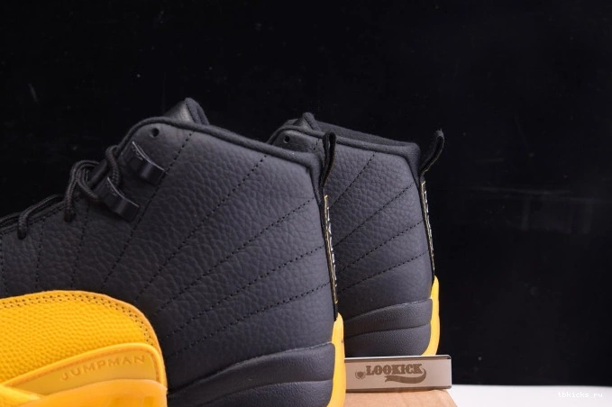 Reps TB Air Black Jordan 12 Retro University Gold 130690-070 0721